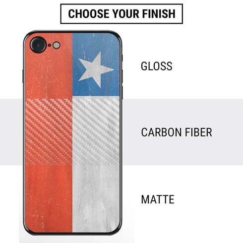 Chile Flag Distressed iPhone SE (2nd & 3rd Gen) Skin